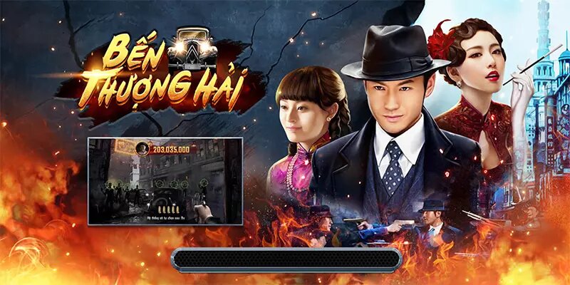 Slot game Bến Thượng Hải với các nhân vật quen thuộc